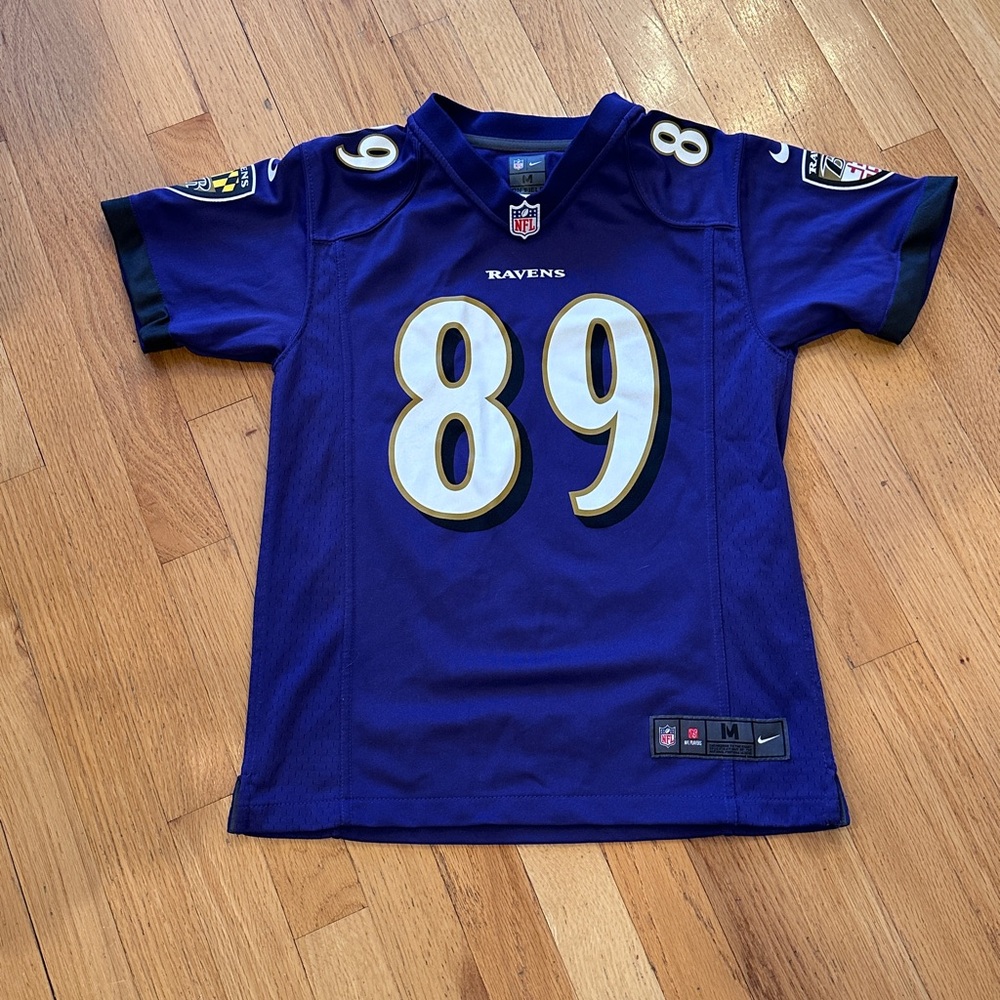 Nike Kids Ravens Smith Sr. Purple Jersey